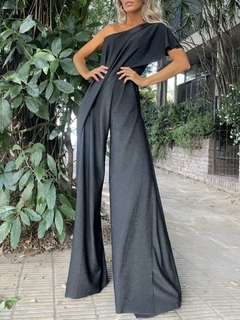 Mono Atenia lurex hilo negro