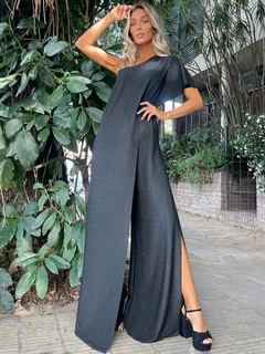 Mono Atenia lurex hilo negro - comprar online