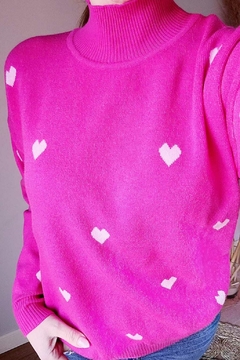 Sweater corazones - tienda online