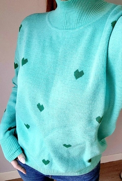 Sweater corazones - Lola Dots 