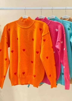 Sweater corazones - comprar online