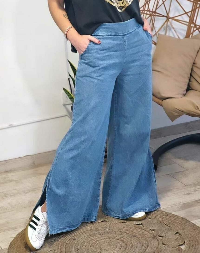 Maxi Palazzo Denim Tajo thumbnail 2