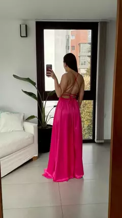 Vestido Lucía saten