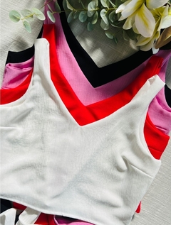 Top V crepe - tienda online