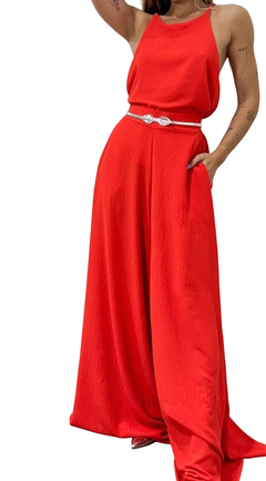 Conjunto Ambar + Cartagena crepe Rojo - comprar online