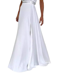 Maxifalda Bogota crepe foil white - comprar online