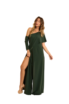 Mono Atenia verde ingles crepe - comprar online
