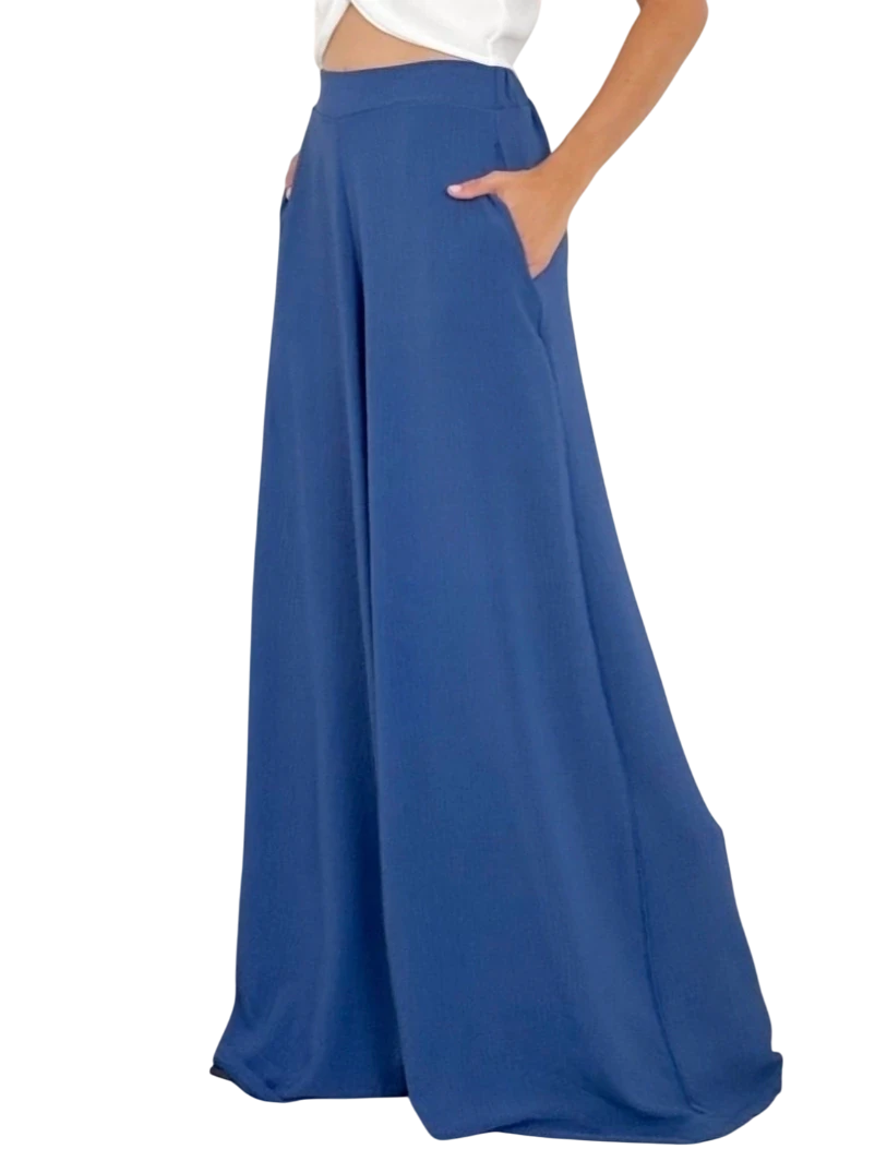 Palazzo pollera Cartagena Azul FW25 thumbnail 3