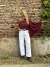 BLUSA PONY BORDO - comprar online