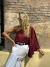 Imagen de BLUSA PONY BORDO