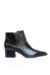 Bota Feminina Bico Fino Cano Baixo de Couro Houston - comprar online