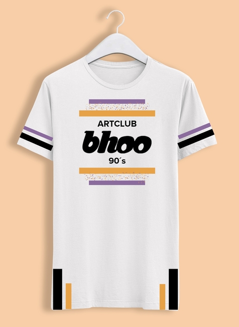 Camiseta Retrô Roxo / Amarelo - comprar online