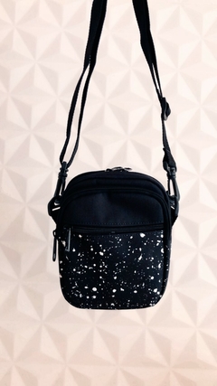 COMBO Shoulder Bag Preta | Branco + Tela Minimalista Preto | Branco - loja online