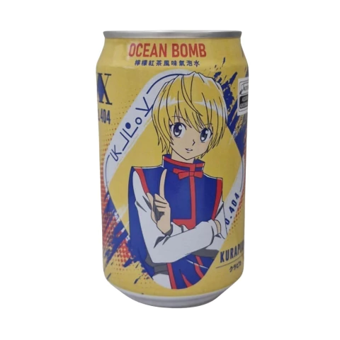 Refrigerante Ocean Bomb 330 ml Chá e Limão Hunter x Hunter - Kurapika