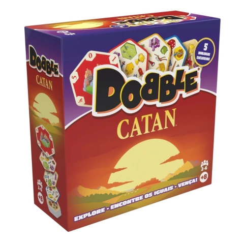 Jogo de Cartas Dobble: Catan