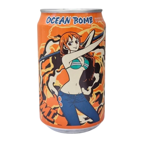 Refrigerante Ocean Bomb Lata 330 ml Manga One Piece - Nami