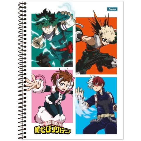Caderno Universitário My Hero Academia (80 Folhas) - comprar online