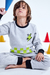 CONJUNTO DEPORTIVO RAYITO GRIS MELANGE TALLES TEEN