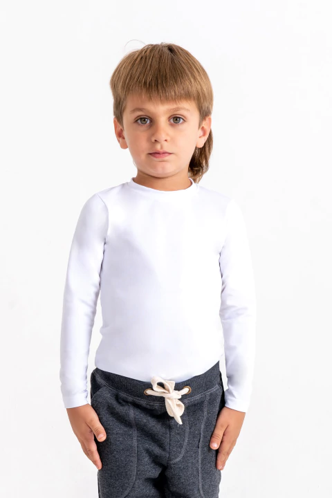 CAMISETA MICROFIBRA BLANCA TEENS - comprar online