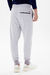 PANTALÓN BABUCHA CON CIERRE LATERAL GRIS MELANGE