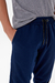 PANTALÓN BABUCHA CON CIERRE LATERAL MARINO - tienda online