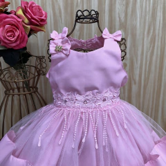 vestido de festa infantil jardim encantado