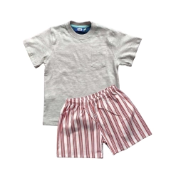 Pijama Remera Zumaque Gris T2 - comprar online