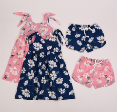 Vestido Rosario Azul - tienda online