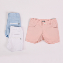 Short Dolores Rosa - Loló Para Chicos
