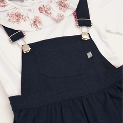 Vestido Limay Azul T4 - Loló Para Chicos