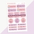 Kit Etiqueta Escolar Bailarina - comprar online