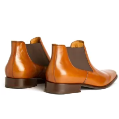 BOTINETA CON ELÁSTICO CUERO ANILINA en internet