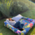 Plaza Blanda 1,50 x 1,50 Night Garden Blue A PEDIDO 30 DIAS - comprar online