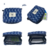 PREVENTA PARA ENTREGAR A PARTIR DEL 20/04 - Travel Set X 4 Azul - Almacen de alegrias