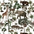 Playmat 2 x 2 Wild Animals A PEDIDO 30 DIAS - Almacen de alegrias