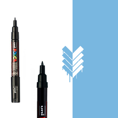POSCA 1MC - AZUL CÉU (0,7mm)