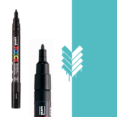 POSCA 3M - VERDE ÁGUA (0,9~1,3mm)