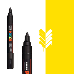 POSCA 5M - AMARELO (1,8~2,5mm)