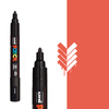 POSCA 5M - LARANJA FLÚOR (1,8~2,5mm)