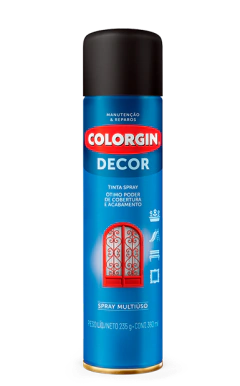 COLORGIN DECOR - PRETO FOSCO