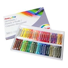 KIT GIZ PASTEL OLEOSO 50 CORES - PENTEL - comprar online