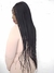 Peruca Full Lace HD Trança Tring - Preto Natural 1B