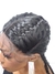 Peruca Lace Front de Trança Boxeadora - Preto Natural 1B - DIVANDO LACE WIG - Sua Peruca Lace Front está aqui