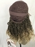 Peruca Lace Front 13x4 Trança Micro Locs Curl 22" - T4/27/613 Loira - DIVANDO LACE WIG - Sua Peruca Lace Front está aqui