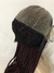Peruca Lace Front 13x7 HD Trança Rasteira - Avermelhada T1B/Bug na internet