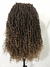 Peruca Lace Front 13x4 Trança Micro Locs Curl 22" - T4/2027 Mel