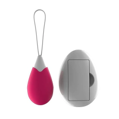 SWEET HEART BULLET RECARREGÁVEL COM 10 MODOS DE VIBRAÇÃO COR ROSA - CÓD 2505