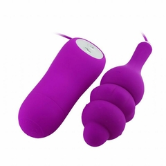 PLEASURE SHELL BULLET COM 12 MODOS VIBRAÇÃO COR PINK - CÓD 2589