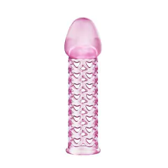 CAPA PENIANA 12X3CM FLEXÍVEL COR ROSA - CÓD 51461