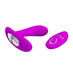 PRETTY LOVE MAGIC FINGERS VIBRADOR DE PONTO G E CLITÓRIS 12 VIBRAÇÕES + 3 MODOS DE DEDILHAR COR MAGENTA - CÓD 51580